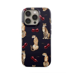 Modern Classic Patterned Case Collection for iPhone  | Double-layer Full Edge Cover Phone