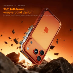 Metal Aluminum Alloy Frame Case For iPhone | Cyberpunk Punk Heat Dissipation Shockproof Cover