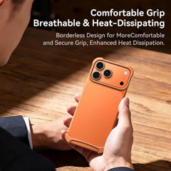 Minimalist Aluminum Metal Corner Bumper Case | Borderless Shockproof Lens Protector Cover For iPhone