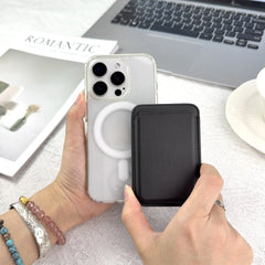 Wallet Leather Case | Magnetic Magsafe Card Holder