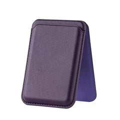 Strong Magnetic Leather Wallet With Hide Stand Case for iPhone | MagSafe Wallet