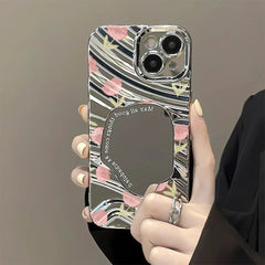 The Aesthetic Mirror Phone Case Series for iPhone