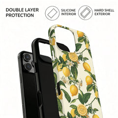 Lemon Blossom Phone Case For iPhone