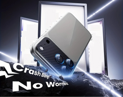 Carbon Fiber Texture Metal Camera Lens Protector for iPhone| Tempered Glass