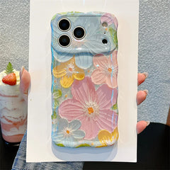 Oil Painting Floral Series Phone Case For iPhone