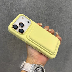 Liquid Silicone Magsafe Wallet Case For iPhone