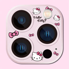 Anime Cartoon HD Glass Lens Protector for iPhone | Cute Anti-Scratch Film