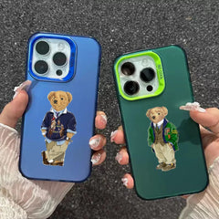 Polo Cute Bear Phone Case For iPhone