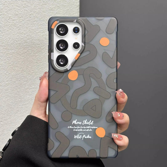 Graffiti Matte TPU PC Case For Samsung Galaxy