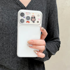 Cute Cartoon Animal Series Lens Cover for iPhone