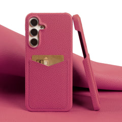 Premium Leather Case for Samsung Galaxy | Card Slot Wallet Protective Cover