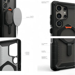 Heavy Duty Armor Military Shock Phone Case For Samsung Galaxy| Magnetic Stand Impact-Resistant Cover