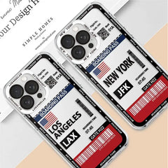 Boarding Pass Case for iPhone