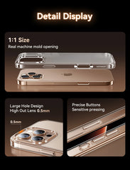 Frosted Transparent Case for iPhone