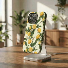 Lemon Blossom Phone Case For iPhone