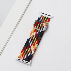Braided Loop Strap For Apple Watch | Nylon Elastic Bracelet for iWatch