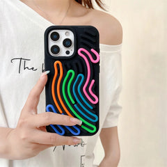 Silicone Building Block Jigsaw Puzzle Case For iPhone | Fidget Anxiety Stress Therapy Phone Cover