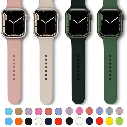 Premium Silicone Strap For Apple Watch | Sport Band