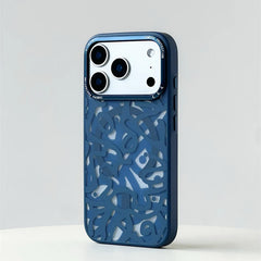Frosted Graffiti MagSafe Case For iPhone