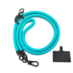 Long Adjustable Crossbody Shoulder Strap | Heavy-Duty Anti-Loss Neck Cord with Secure Case Tab Insert