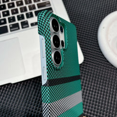 Thin Matte Hard PC Carbon Fiber Magnetic Case For Samsung