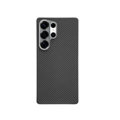 Aramid Kevlar Carbon Fiber Case for Samsung Galaxy | Ultra-Thin Magnetic Cover | Matching Ring Grip Bundle