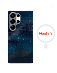 Aramid Kevlar Carbon Fiber Case for Samsung Galaxy | Ultra-Thin Magnetic Cover | Matching Ring Grip Bundle
