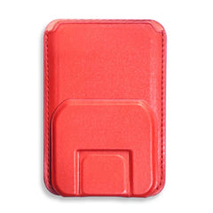 MagSafe Magnetic Leather Wallet with Folding Kickstand For iPhone & Samsung | Slim Card Holder Phone Stand