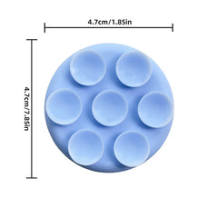 Round Silicone Suction Pad for Phone | Sticky Finger Grip Stand