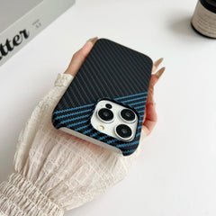 Ultra Thin Matte Hard Carbon Fiber Texture Cover For iPhone