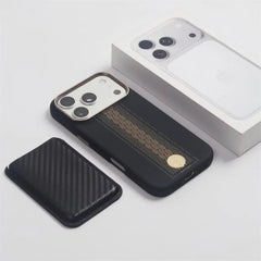 MagSafe Carbon Fiber Texture Phone Case for iPhone