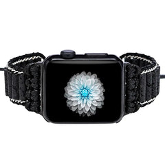 Boho Natural Stone Beaded Watch Band For Apple Watch | Handcrafted Imperial Jasper Bracelet Strap