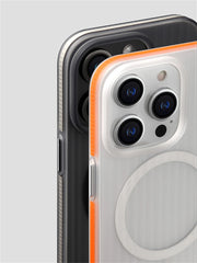 Transparent Matte Armor Shockproof Cover iPhone | Magsafe Wireless Charger Case