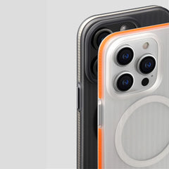 Transparent Matte Armor Shockproof Cover iPhone | Magsafe Wireless Charger Case
