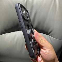 Cool Skull Ghostface Hollow Cooling Case for iPhone | Plating Finish Breathable Back Cover
