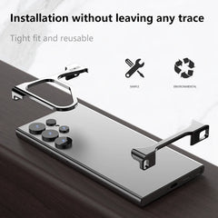 Titanium Alloy Metal Corner Bumper Case  For Samsung Galaxy | Frameless Aromatherapy Shockproof Phone Cover