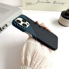 Ultra Thin Matte Hard Carbon Fiber Texture Cover For iPhone