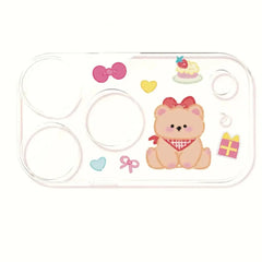 Cute Cartoon Animal Series Lens Cover for iPhone