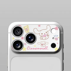 Cute Acrylic Lens Film with Tempered Glass Camera Lens Protectors for iPhone