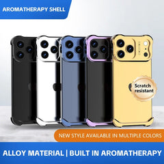 Titanium Alloy Bumper Case For iPhone | Lens Protector Borderless Metal Phone Cover