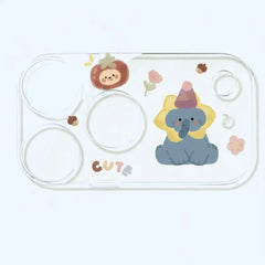Cute Cartoon Animal Series Lens Cover for iPhone