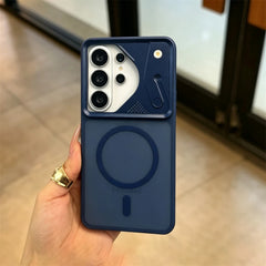 Matte Armor Magnetic Phone Case for Samsung Galaxy | Magsafe Translucent PC Cover
