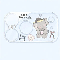 Cute Cartoon Animal Series Lens Cover for iPhone