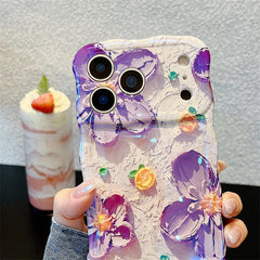 Oil Painting Floral Series Phone Case For iPhone