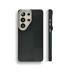 Slim Carbon Fiber Texture Magnetic Case for Samsung