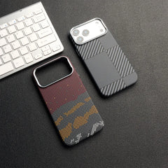 Carbon Fiber Pattern Magnetic Case For iPhone