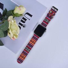 The Artisan Weave Collection: Printed Fabric Apple Watch Straps