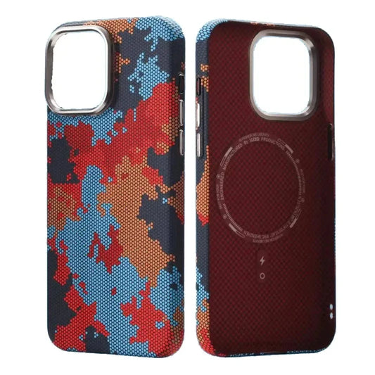 Camouflage Graffiti MagSafe Phone Case For iPhone