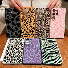 Leopard Magnetic Phone Case For Samsung Galaxy