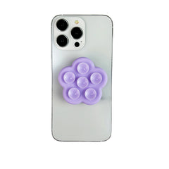 Flower Shaped Silicone Suction Cup Phone with Grip Tok Mount Holder